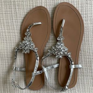Bejeweled Sandals